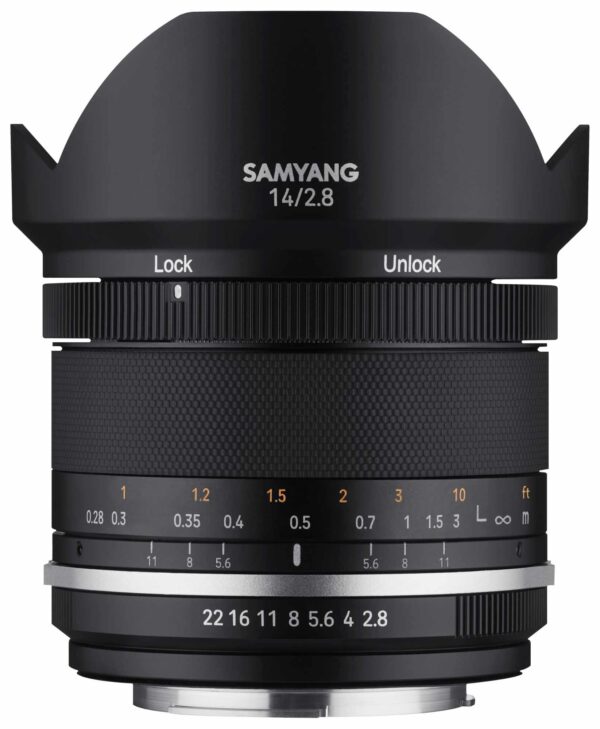 Samyang MF 14mm f/2.8 Mk II objektiivi /Sony E