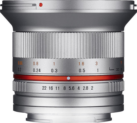 Samyang 12mm F/2,0 NCS CS Hopea /Fujifilm X objektiivi