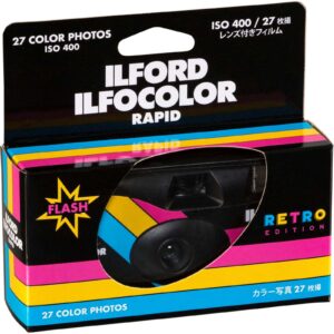 Ilford Ilfocolor Rapid retro kertakäyttökamera 27 kuvaa