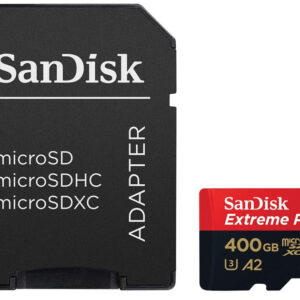 SanDisk MicroSDXC Extreme Pro 400 Gt UHS-I 170 Mt/s muistikortti