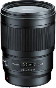 Tokina Opera 50mm F1.4 FF objektiivi /Nikon F