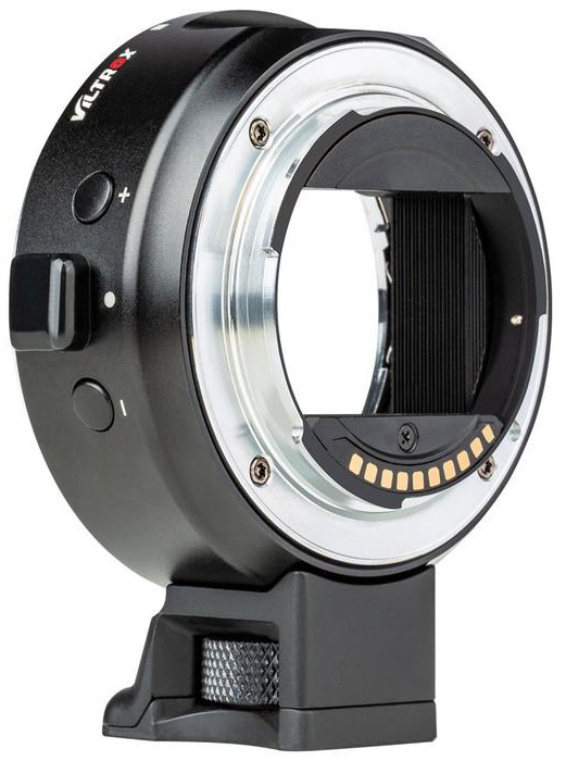 Viltrox Mark V EF-E5 Canon EF - Sony E sovite OLED-näytöllä
