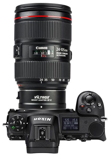 Viltrox AF adapteri Canon EF / EF-S - Nikon Z