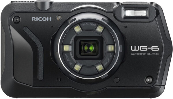 Ricoh WG-6 musta kompaktikamera