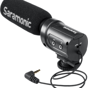 Saramonic SR-M3 kondensaattori haulikkomikrofoni + tuulisuoja