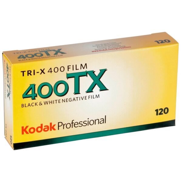 Kodak TRI-X 400 120 5kpl Mustavalkofilmi