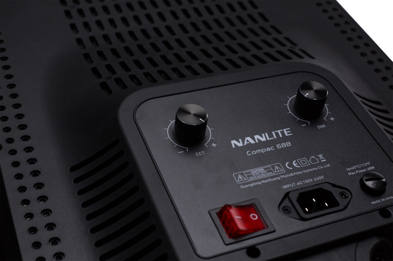 Nanlite COMPAC 68B BI-Color LED-valaisin