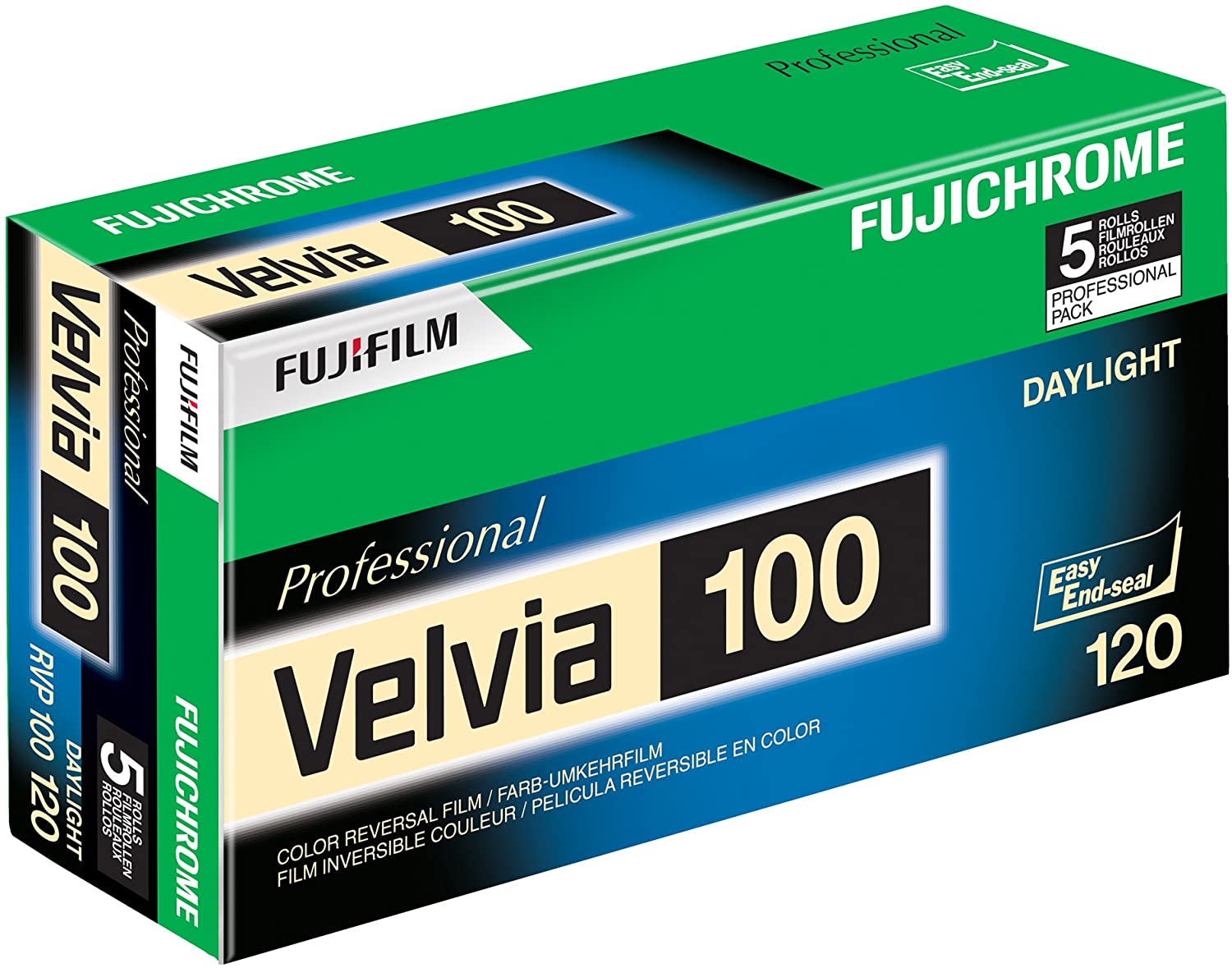 Fujifilm Velvia 100 120 5kpl Diafilmi