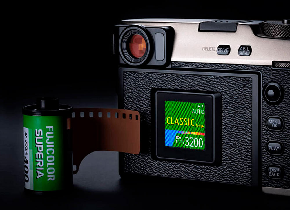 Fujifilm X-Pro3 runko musta