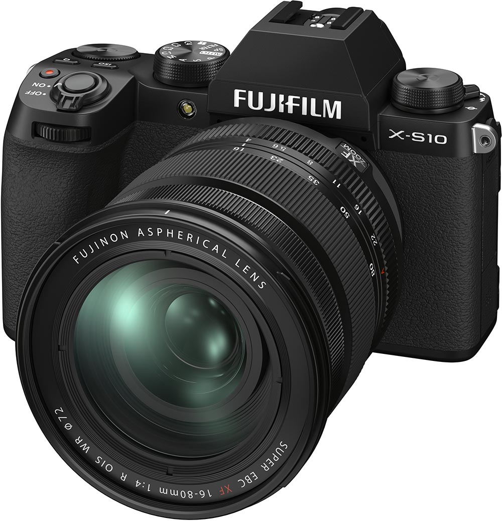 Fujifilm X-S10 XF16-80mm F4.0 R OIS WR Black
