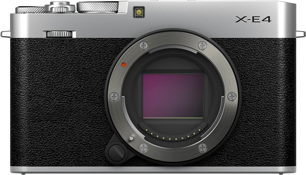 Fujifilm X-E4 järjestelmäkamera Accessory Kit hopea