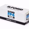 Ilford FP4 Plus125 120 Mustavalkofilmi