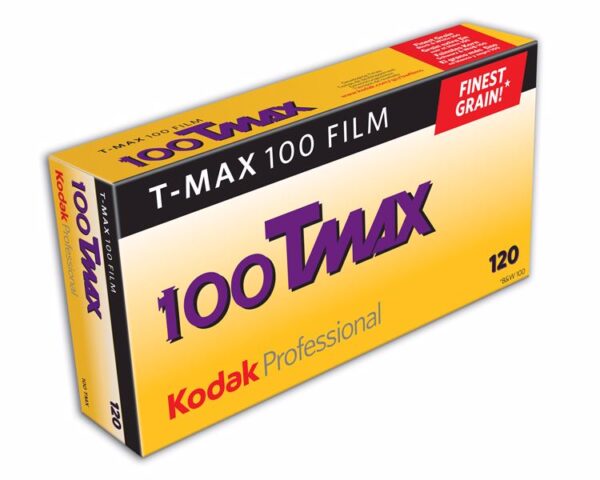 Kodak TMAX 100 -120 Mustavalkofilmi 1kpl