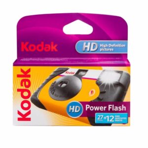 Kodak Power Flash kertakäyttökamera 27+12 kuvaa