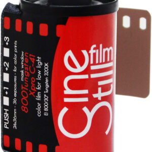 CineStill XPRO 800 keinovalo 36/135 värifilmi