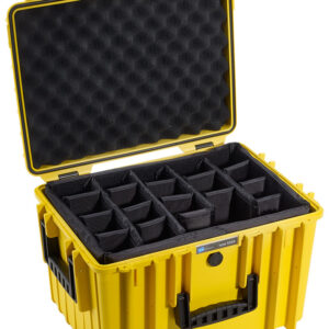 B&W Outdoor Case 5500 RPD kovalaukku keltainen