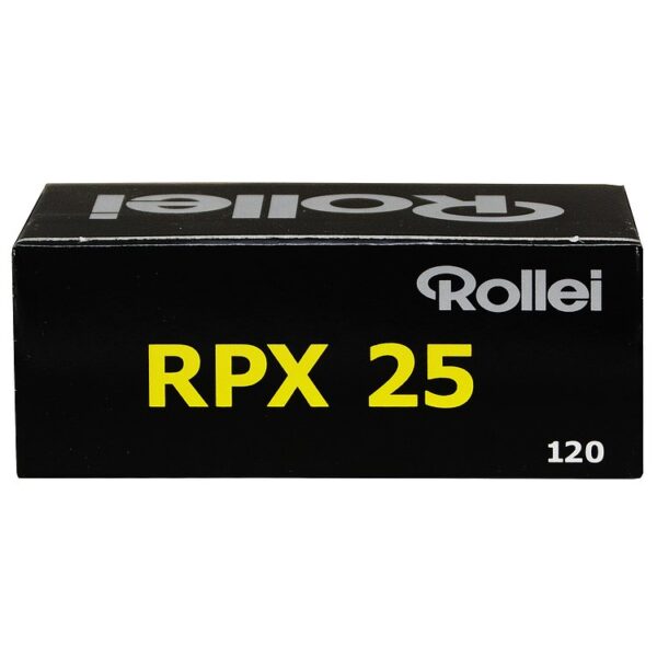 ROLLEI RPX 25 120 Mustavalkofilmi