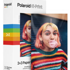 Polaroid Hi-Print 2x3" tulostuspaperi 20 tarra-arkkia
