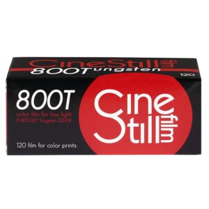CineStill XPRO 800 keinovalo 120 värifilmi