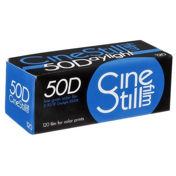 CineStill XPRO 50D päivänvalo 120 värifilmi