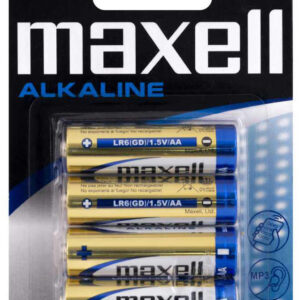 Maxell LR-06 AA-alkaliparisto 4 kpl