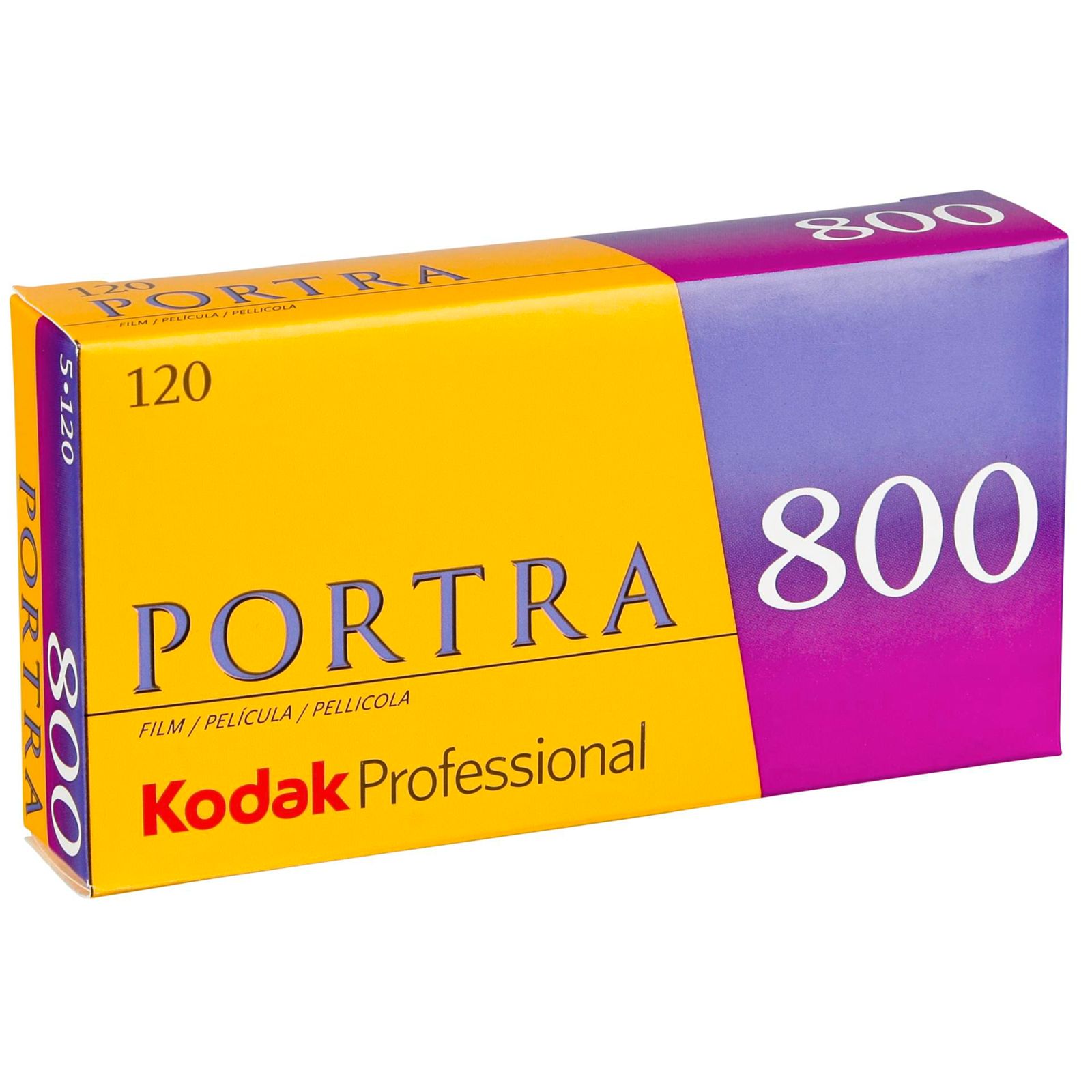 Kodak Portra 800 120 värifilmi 5kpl