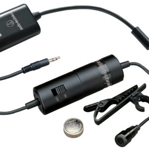 Audio-Technica ATR3350xiS Omni lavalier mic for smartphones