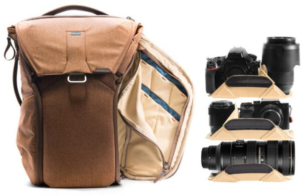 Peak Design Everyday Backpack 20L kamerareppu Tan