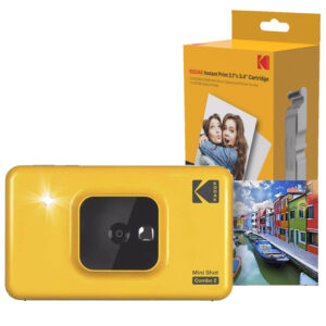 Kodak Mini Shot Combo 2 keltainen tulostinkamera + 30 arkkia