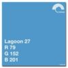 Colorama 2.72x11m Lagoon taustakartonki