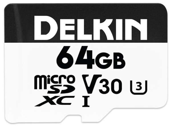 Delkin muistikortti Advantage microSDXC 64 Gt 660X UHS-I