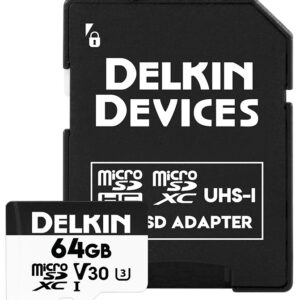 Delkin muistikortti Advantage microSDXC 64 Gt 660X UHS-I