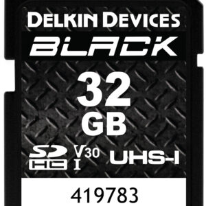 Delkin Black muistikortti SDHC 32 Gt UHS-I