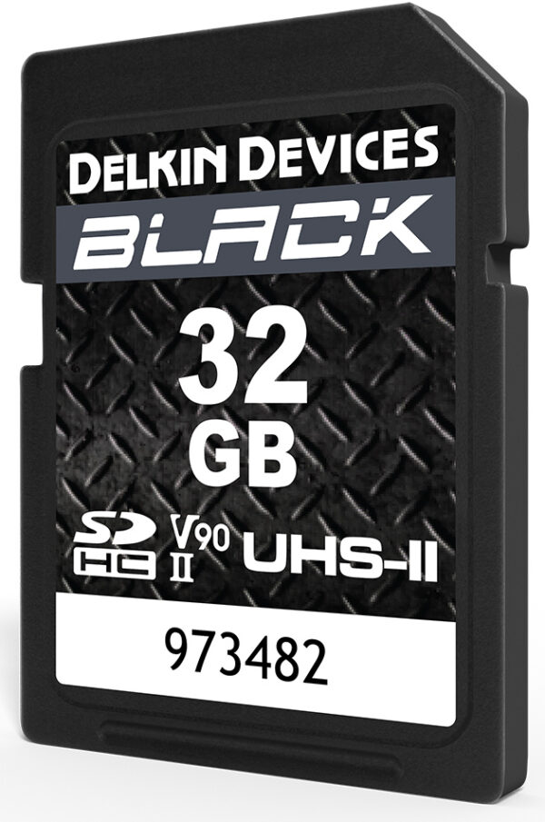 Delkin Black muistikortti SDHC 32 Gt Rugged UHS-II