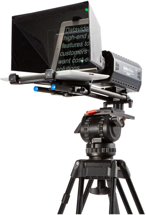 Datavideo TP-500 DSLR teleprompteri 18mm kiskoilla