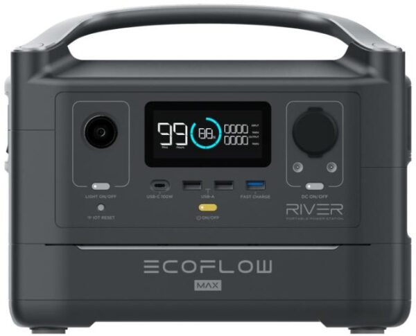Ecoflow River MAX -kannettava virtalähde