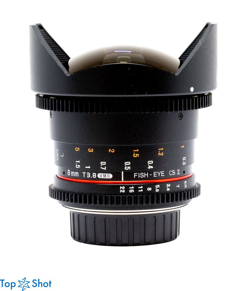 Samyang 8mm T3.8 Fisheye CSII VDSLR objektiivi /Pentax K