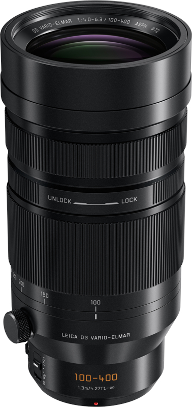 Panasonic Leica objektiivi DG Vario-Elmar 100-400mm F/4.0-6.3