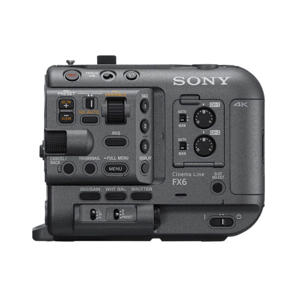Sony FX6 Elokuva-/tuotantokamera Runko