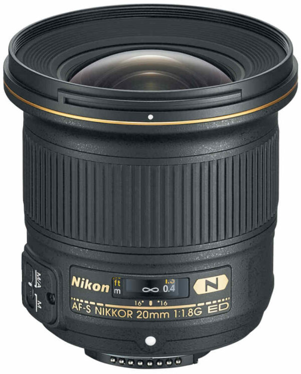 Nikon AF-S Nikkor 20mm f/1.8G FX objektiivi