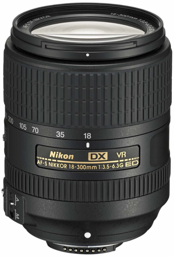 Nikon AF-S DX Nikkor 18-300mm f/3,5-6,3G ED VR objektiivi