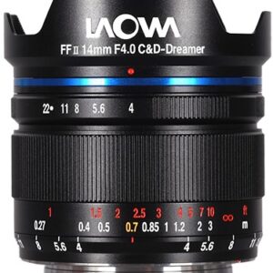 Laowa 14mm f/4 FF RL Zero-D Canon RF objektiivi