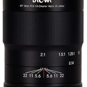 Laowa 50mm f/2.8 Ultra macro APO MFT objektiivi