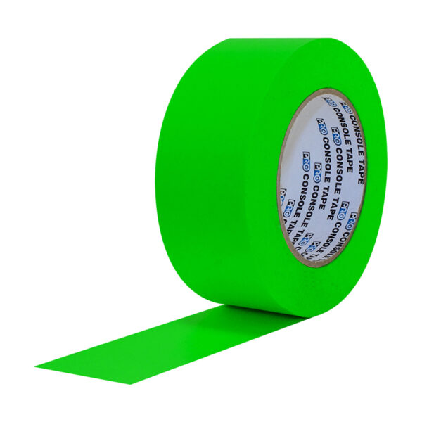 PRO Console Tape - Fluorescent Green