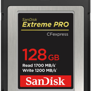 SANDISK CFexpress Extreme PRO 128Gt muistikortti
