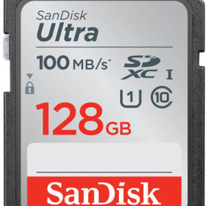SanDisk SDXC Ultra 128 Gt (100 Mt/s) muistikortti