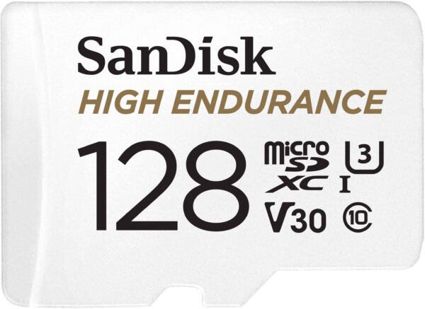 SanDisk High Endurance microSDXC muistikortti 128 Gt