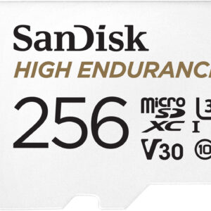 SanDisk High Endurance microSDXC muistikortti 256 Gt