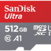 SanDisk muistikortti MicroSDXC 512 Gt Ultra 100MB/s C10 UHS-I