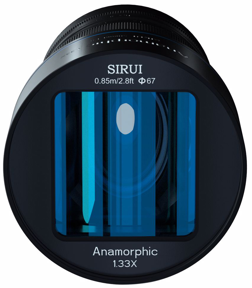 SIRUI 1,33x 50mm F1.8 anamorfinen objektiivi /MFT